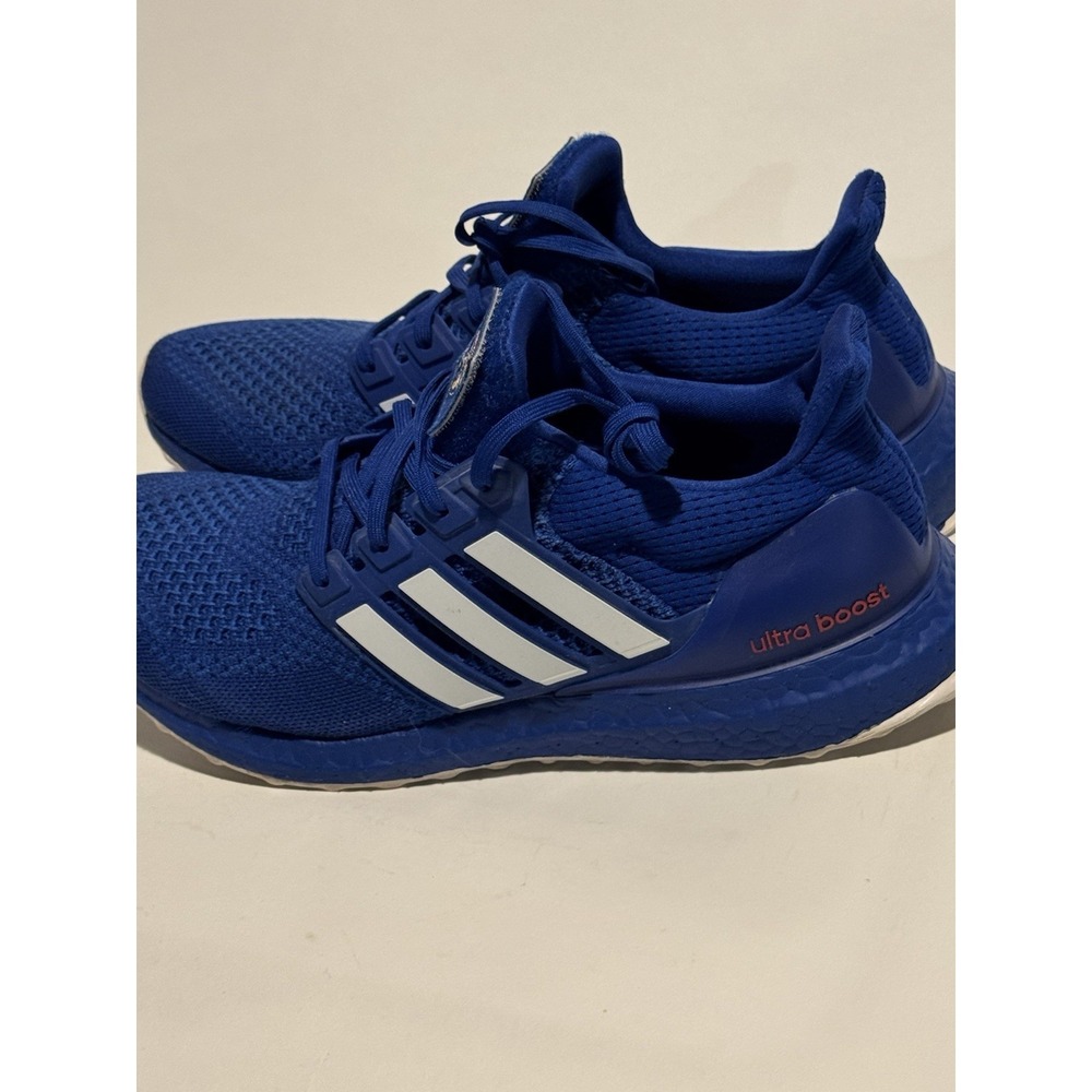 Adidas Ultra Boost 1.0 NCAA KU Kansas Jayhawks Blue White Size 10W 8M